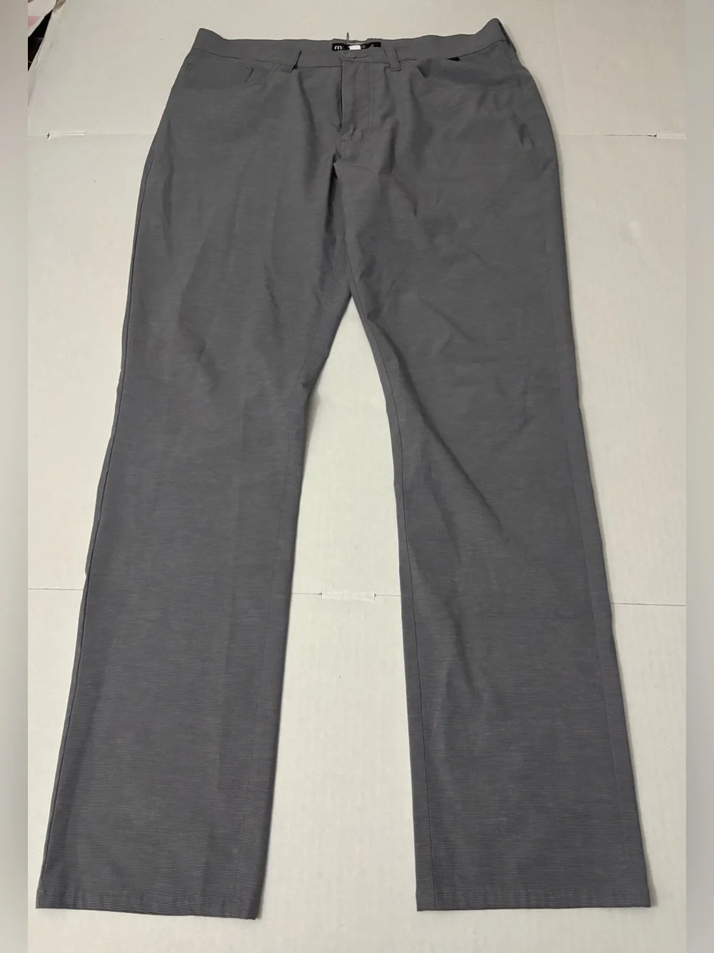 Travis Mathew 32x 32 Gray SLACKS Performance Golf Pants 1MQ534